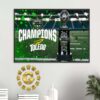 Toledo Rockets Football Game Above Sports Bowl Champions 2024 Home Decor Poster Canvas