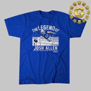 The Legend Of Josh Allen Buffalo Bills NFL Unisex T-Shirt