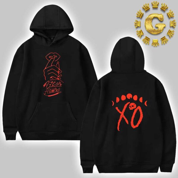 The Weeknd After Hours Signage Pullover Hoodie