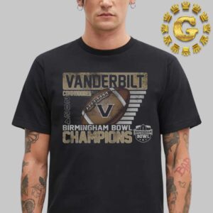 Vanderbilt Commodores 2024 Birmingham Bowl Champions Unisex T-Shirt