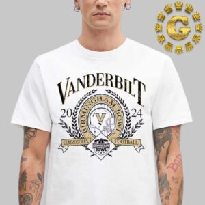 Vanderbilt Commodores Football 2024 Birmingham Bowl Unisex T-Shirt