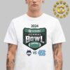 Utsa Roadrunners Vs Coastal Carolina Chanticleers Myrtle Beach Bowl 2024 Matchup NCAA Division Unisex T-Shirt