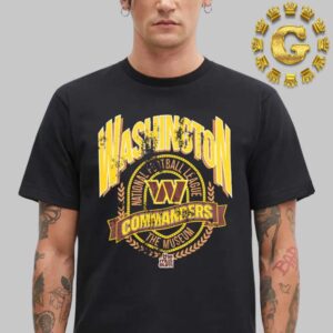 Washington Commanders The Museum Black Vintage Unisex T-Shirt