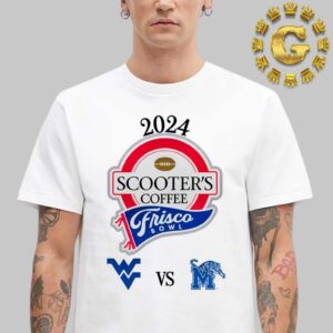 West Virginia Mountaineers Vs Memphis Tigers 2024 Frisco Bowl Matchup NCAA Division Unisex T-Shirt