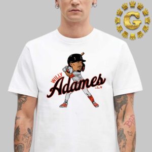 Willy Adames San Francisco Caricature MLB Unisex T-Shirt