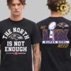 Super Bowl LIX New Orleans 2025 Official NFL Football Commemorative Pop Art Poster Two Side Unisex T-Shirt