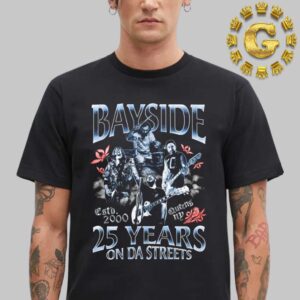 Bayside 25th Anniversary Tee Bootleg 25 Years On Da Streets Unisex T-Shirt