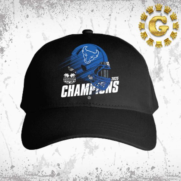 Buffalo Bulls Football 2025 Bahamas Bowl Champions Classic Cap Hat Snapback