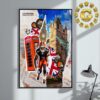 Notre Dame Football Are Capital One Orange Bowl Champions 2025 Home Decor Poster Canvas