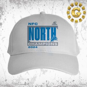 Detroit Lions 2024 NFC North Division Champions Conquer Classic Cap Hat Snapback