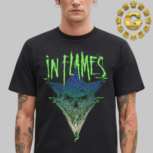 In Flames Pierced Jester Unisex T-Shirt