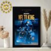 Jahmyr Gibbs From Detroit Lions Reach 20 Touchdowns 2024 NFL TD King Home Decor Poster Canvas