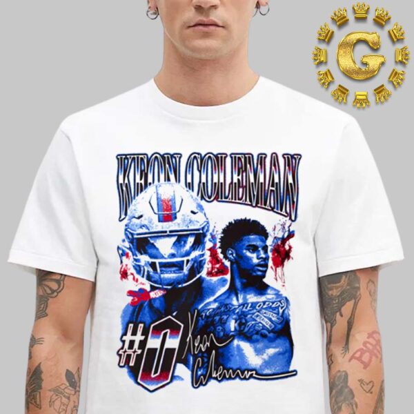 Keon Coleman Buffalo Bills NFL Vintage Unisex T-shirt