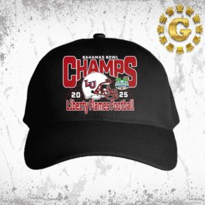 Liberty Flames Football Are 2025 Bahamas Bowl Champions Classic Cap Hat Snapback