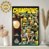 North Dakota State Bison Football Are NCAA Division Football 2024 Nat10nal Champions Home Decor Poster Canvas