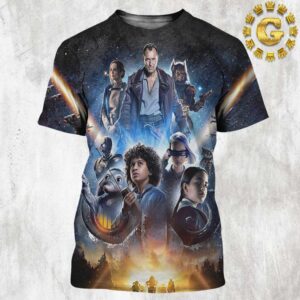 New Poster For Star Wars Skeleton Crew Is Now Streamng On Disney Plus All Over Print Shirt