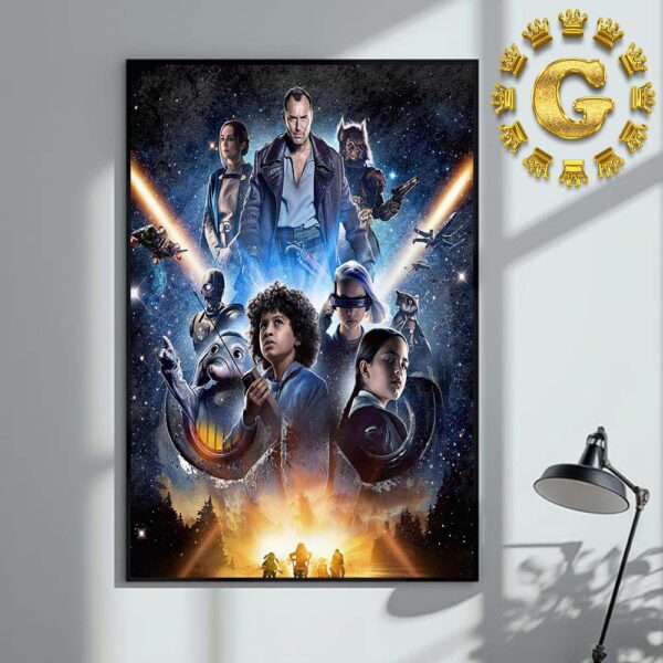 New Poster For Star Wars Skeleton Crew Is Now Streamng On Disney Plus Home Decor Poster Canvas