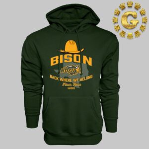 North Dakota State Football 2024 National Champions NCAA Unisex Hoodie Shirt