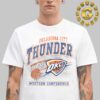 Oklahoma City OKC Thunder Western Conference Franklin Retro NBA Unisex T-Shirt