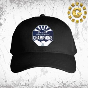 Penn State Nittany Lions Football Are 2024 Vrbo Fiesta Bowl Champions Classic Cap Hat Snapback