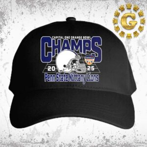 Penn State Nittany Lions Football Are 2025 Capital One Orange Bowl Champions Classic Cap Hat Snapback