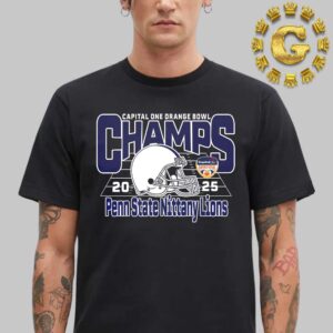 Penn State Nittany Lions Football Are 2025 Capital One Orange Bowl Champions Unisex T-Shirt