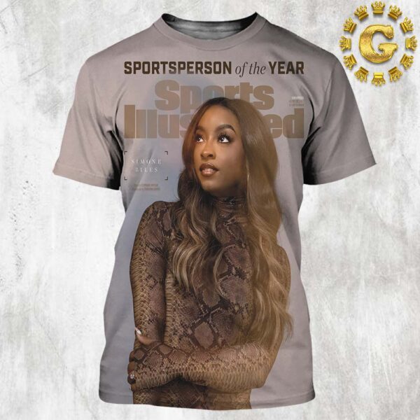 Simone Biles Is SI’s 2024 Sportsperson Of The Year All Over Print Shirt