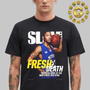 Slam 117 Cover Tee Derrick Rose Fresh To Death Unisex T-Shirt