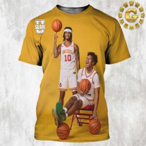 SlamU Crewneck Iowa State Curtis Jones And Keshon Gilbert All Over Print Shirt