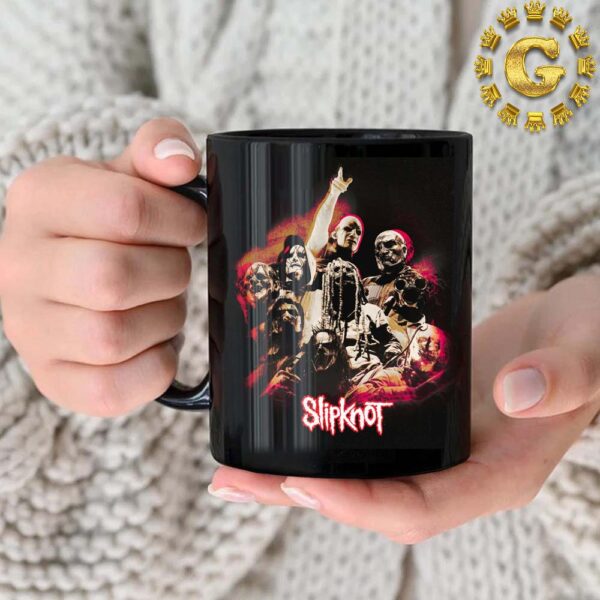 Slipknot Design Mug 2025 Photo And Logo Coffee Ceramic Mug