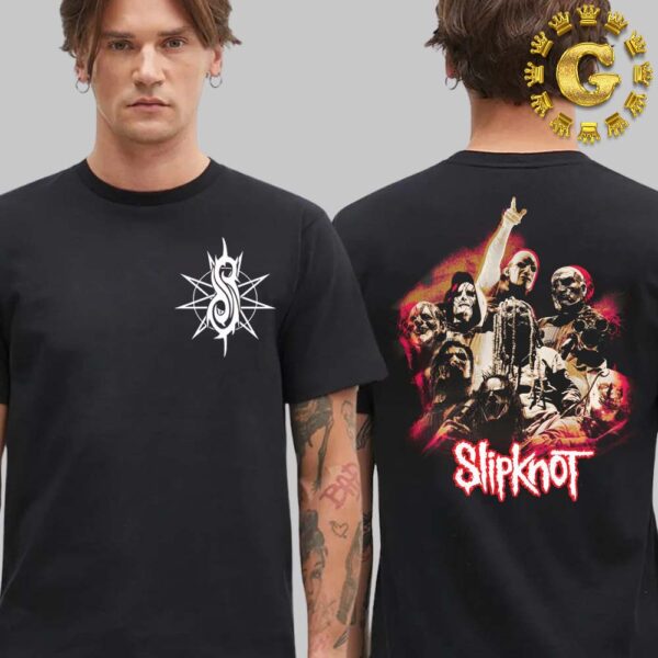 Slipknot Design Tee Are You Ready 2025 Photo And Logo Two Sides Unisex T-Shirt