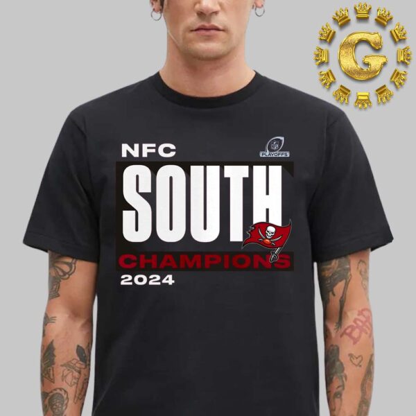 Tampa Bay Buccaneers 2024 NFC South Division Champions Unisex T-Shirt