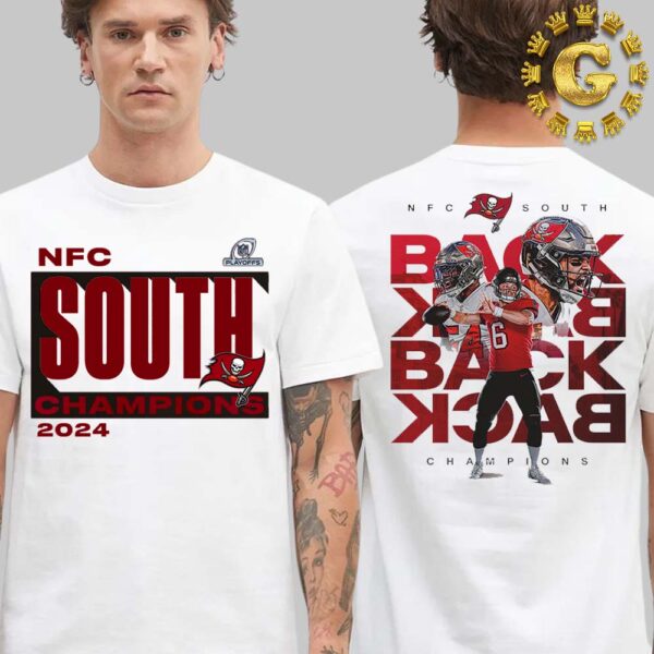 Tampa Bay Buccaneers Are NFC South Champions NFL Two Sides Unisex T-Shirt