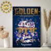 Detroit Lions NFC North Champions NFL Home Decor Poster Canvas