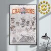 Illinois Fighting Illini Football Victory Cheez-It Citrus Bowl Champions 2024 Home Decor Poster Canvas